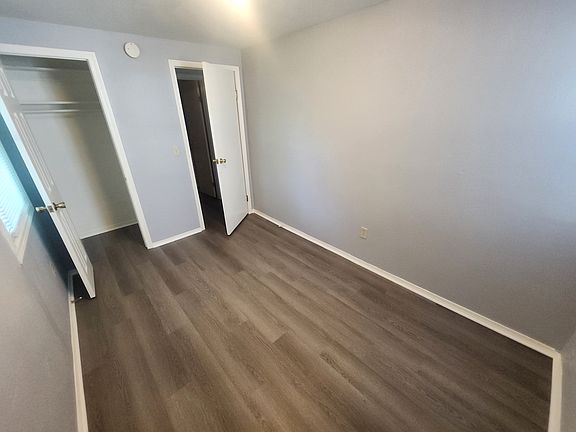 Back bedroom 8 x 12, closet