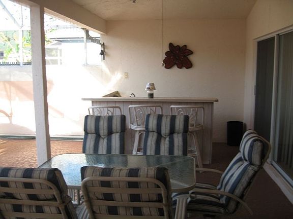 Oversized, Extended Patio