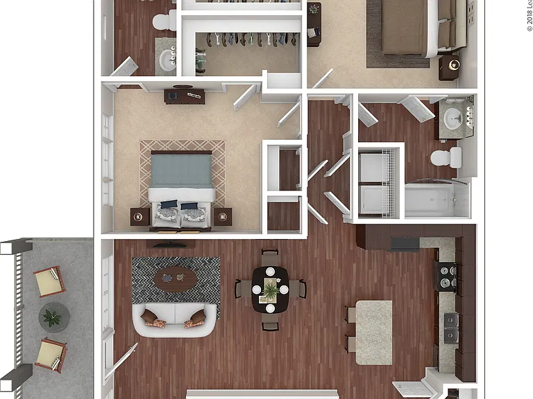 B3 3D Floor plan B3 3D Floor plan