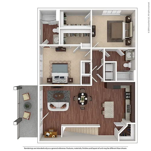 Floor plan B3