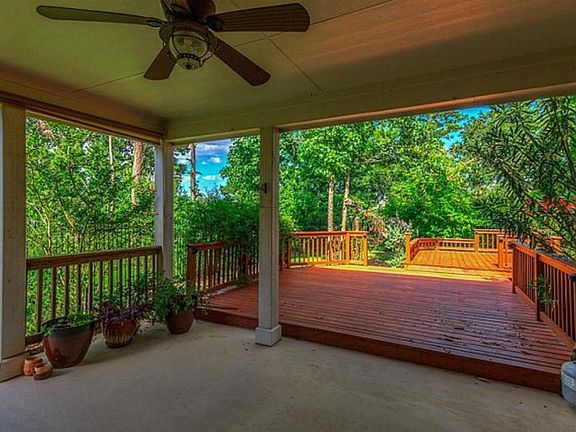 backyard porch and deck