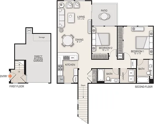 Floor plan Plan 13