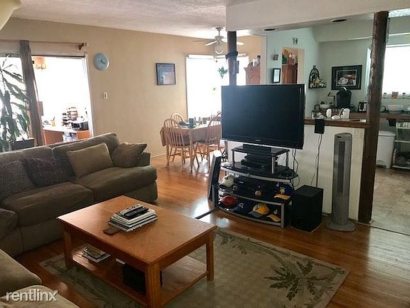 View into Living room from hallway