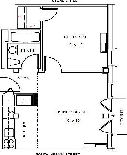 1st image of 21-23 S William St #6-C