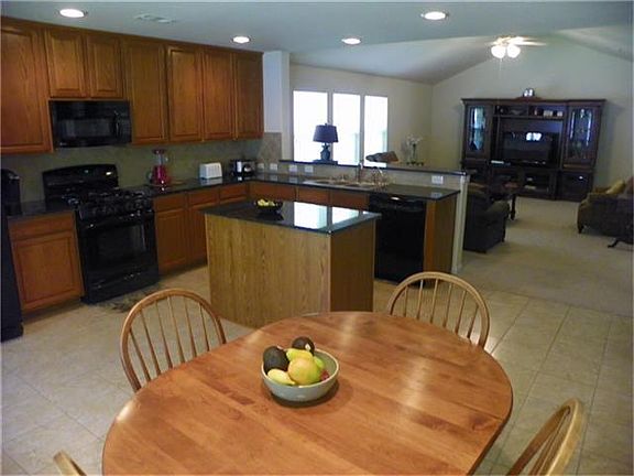 The main living room is very open and great for entertaining or just spending time with the family.