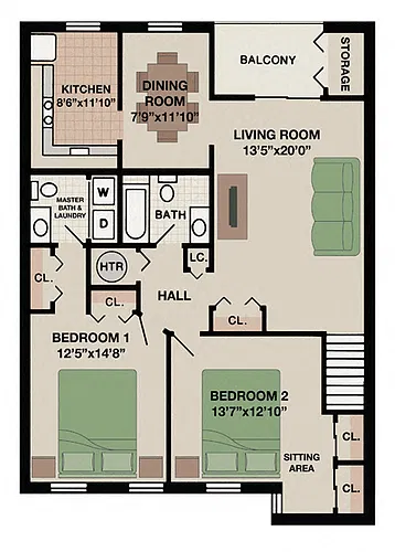 Floor plan Keystone
