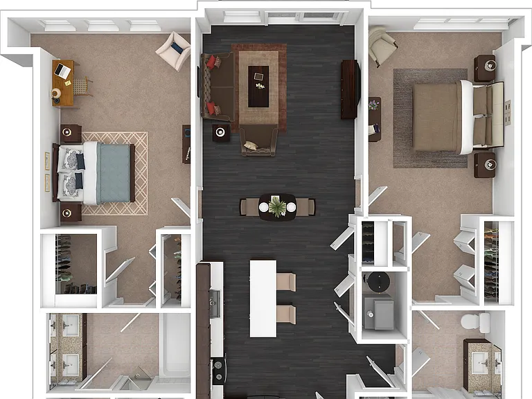 B6 3D Floor plan B6 3D Floor plan