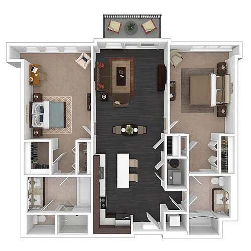 Floor plan B6