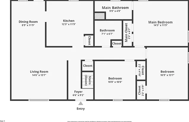 4 bed, 2.0 bath, 1486 sqft, $1,775 — Photo 2