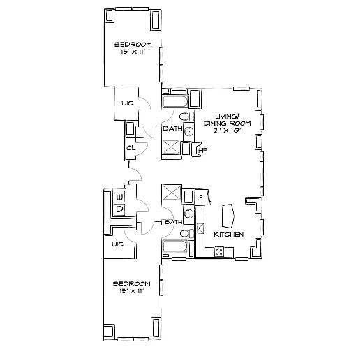 Floor plan Design 2P Premier 2
