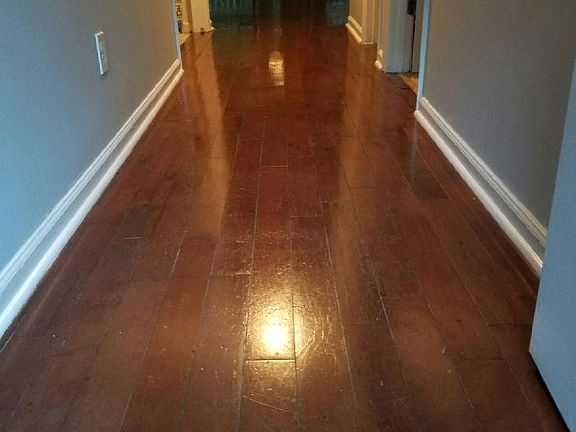 hardwood floors on main