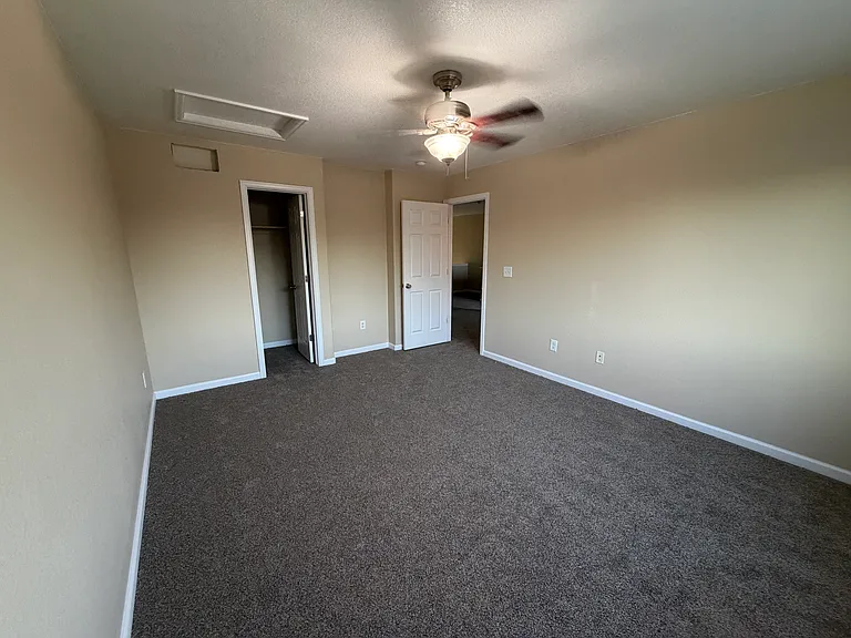 Second floor bedroom with walk-closet