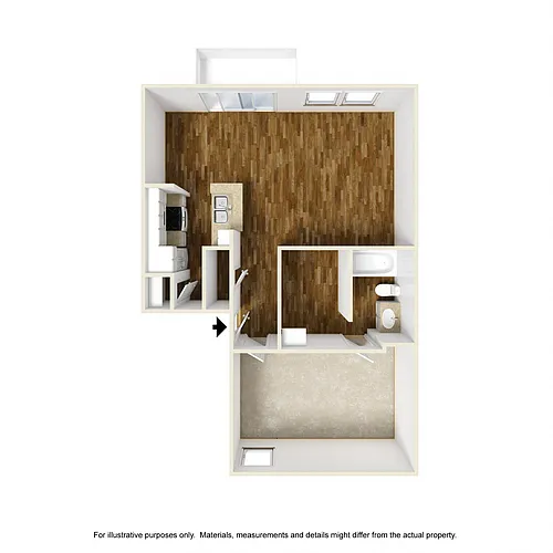 Floor plan Firestone-A1