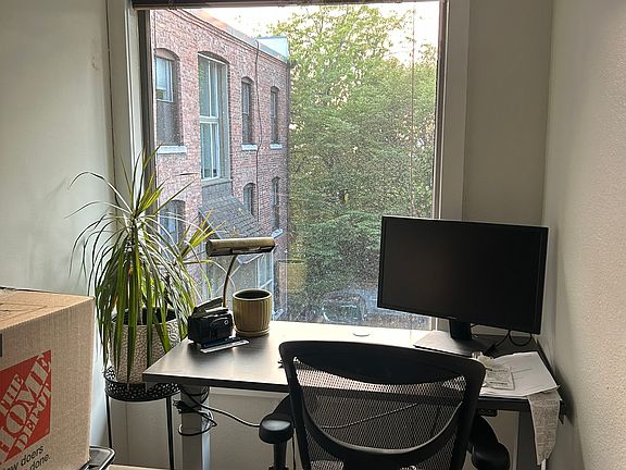 Office/Dining Nook next to kitchen, looking West