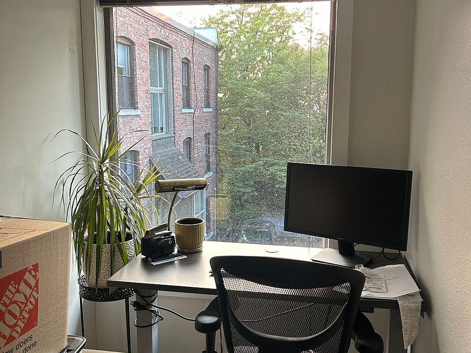 Office/Dining Nook next to kitchen, looking West