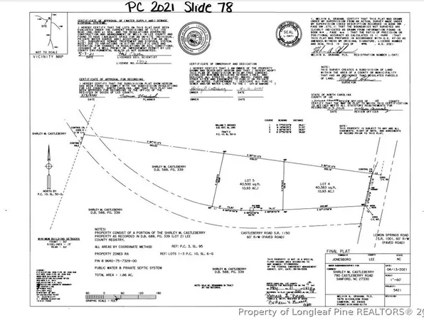 5 Castleberry Rd, Sanford, NC 27332