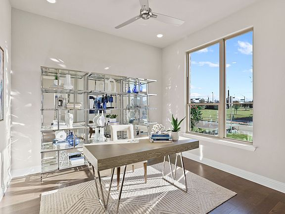 Study Home Office in the Sauvignon home plan by Trophy Signature Homes