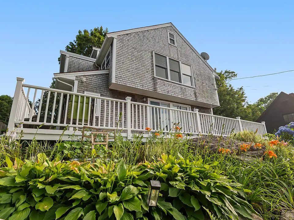 The apartment is on the first floor and the basement. The full deck on the front is all for you.