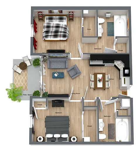 Floor plan C1