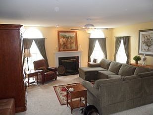 Spacious family room