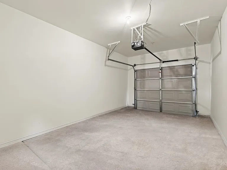 Attached garage