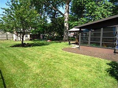 Fenced and gated yard 