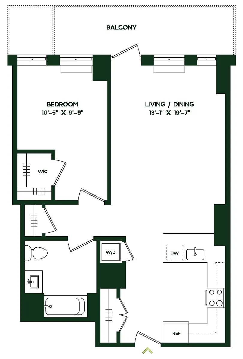 Floor plan A11W