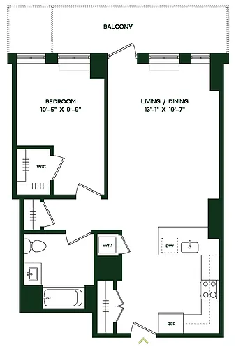 Floor plan A11W