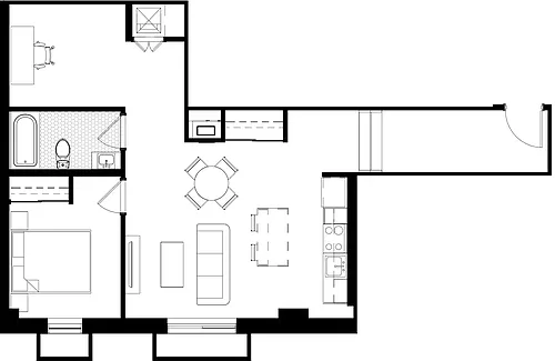 Floor plan B12