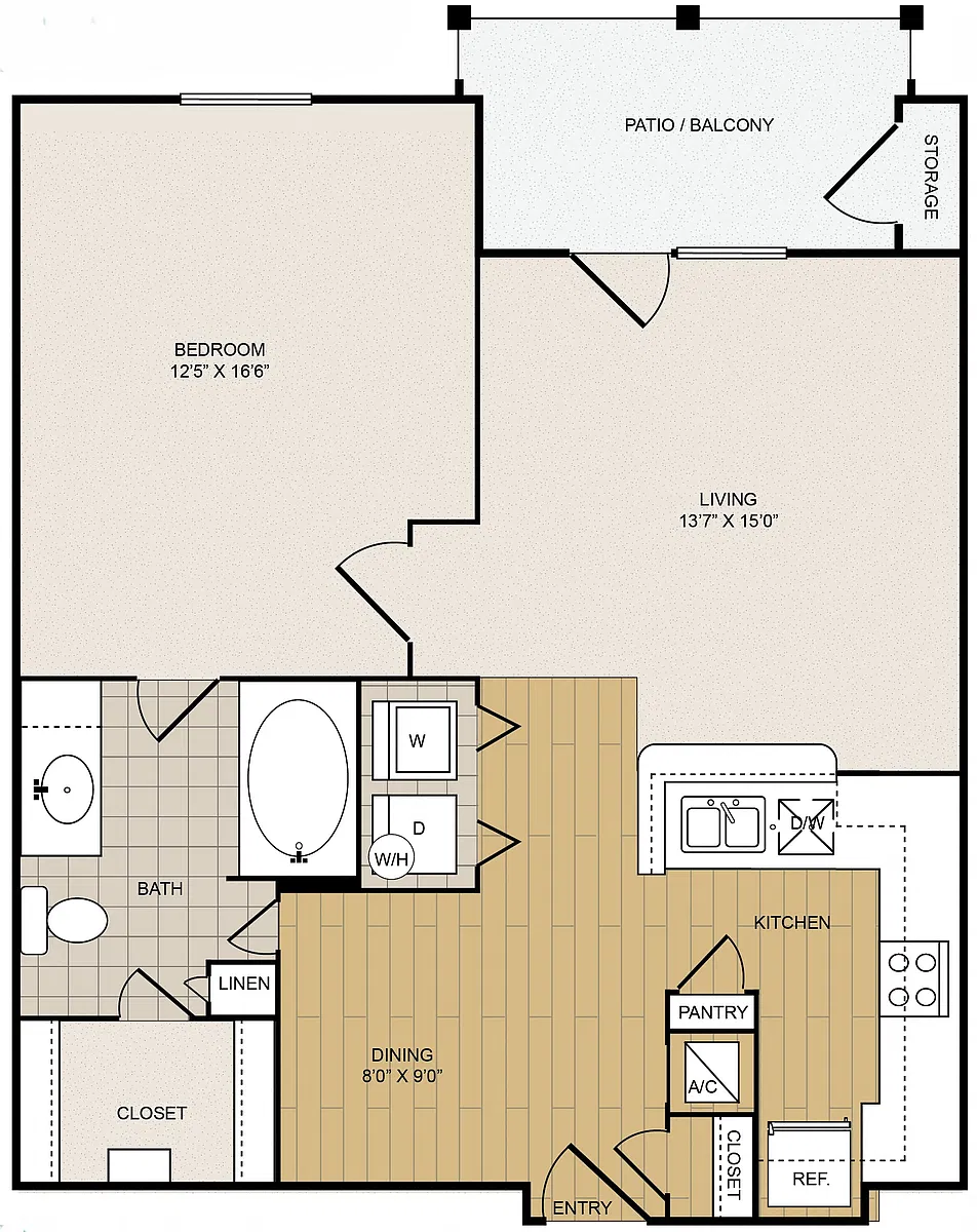 Floor plan A2