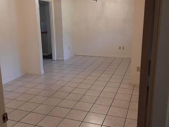 Living room and dining room