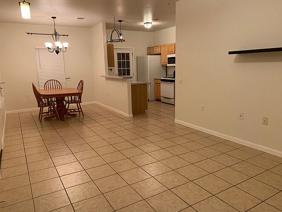 Living, dining, kitchen