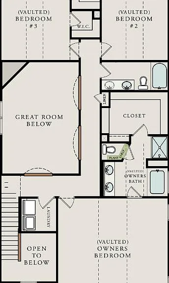 Upper Floor Plan