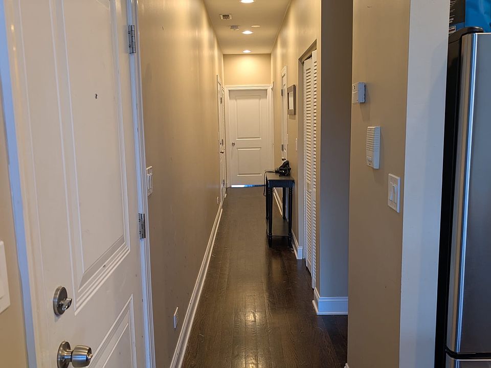 Hallway from kitchen to bedrooms