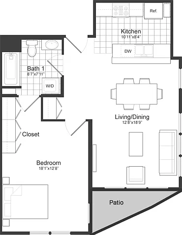Park87 Apartments — Photo 45