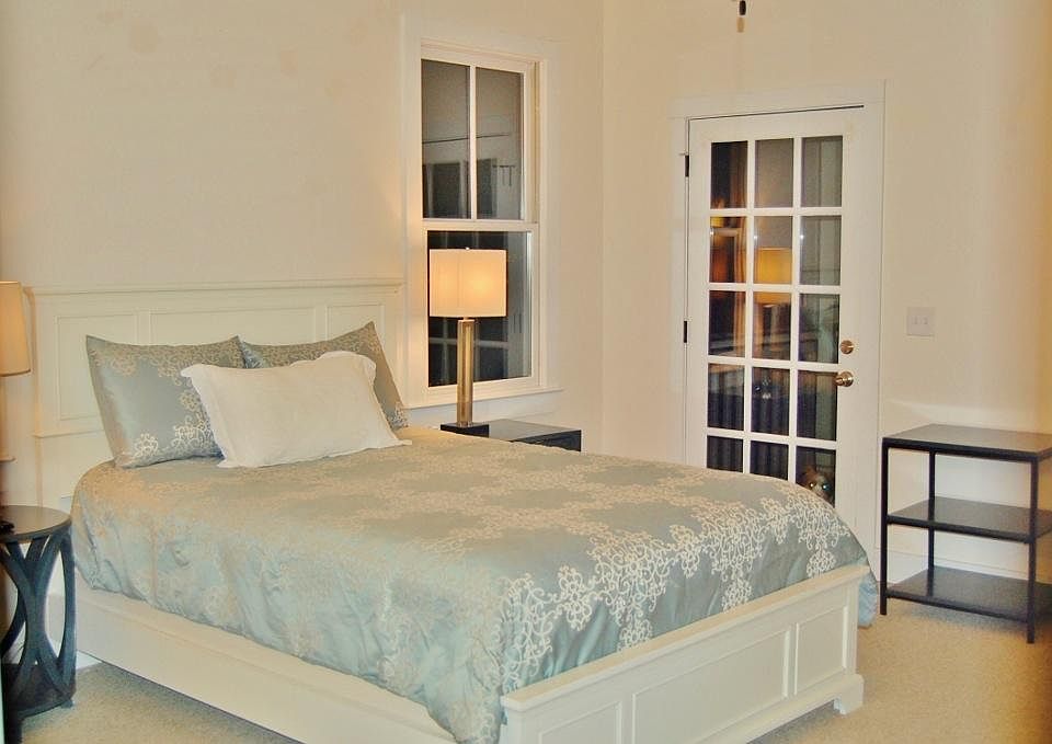 Master Bedroom with screened in porch