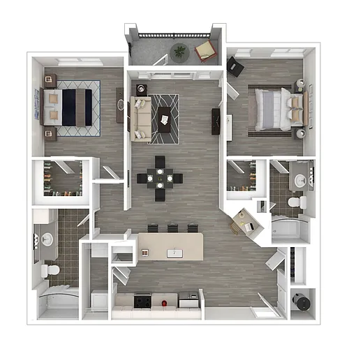 Floor plan B3
