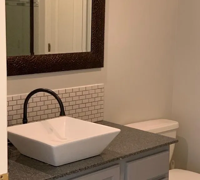 Vanity in Hallway bath on upper level