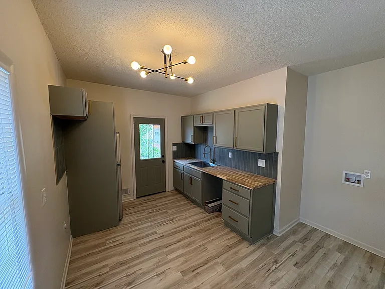 Updated Kitchen with washer/dryer hookups