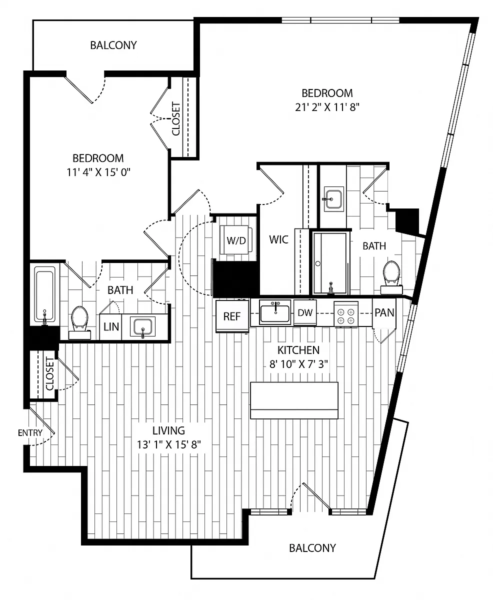 Floor plan Monterey