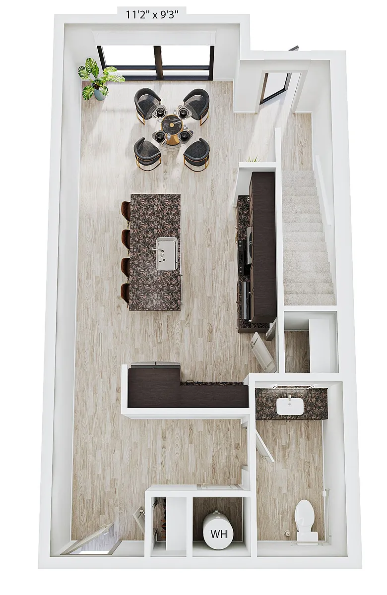 Floor plan TH1