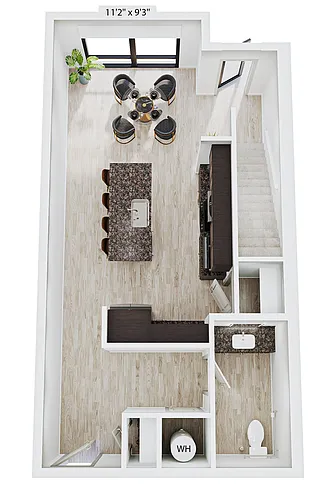 Floor plan TH1