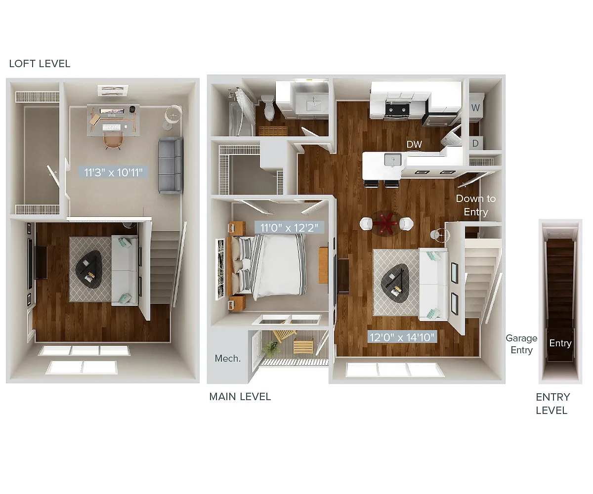 Floor plan A1L-515-P