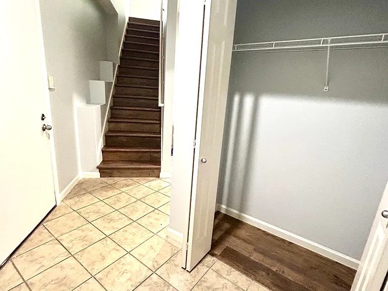 Entrance w/ coat closet