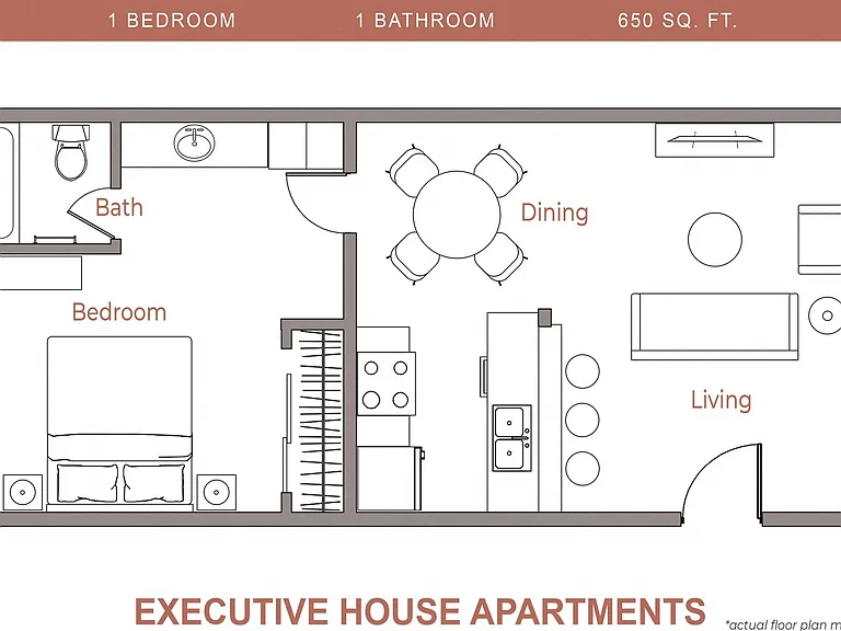 Executive House Apartments — Photo 43