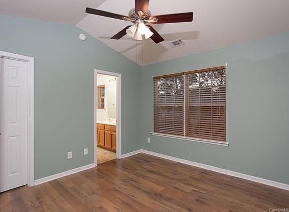 Second Master Bedroom With Vaulted Ceilings And Walk-In Clos