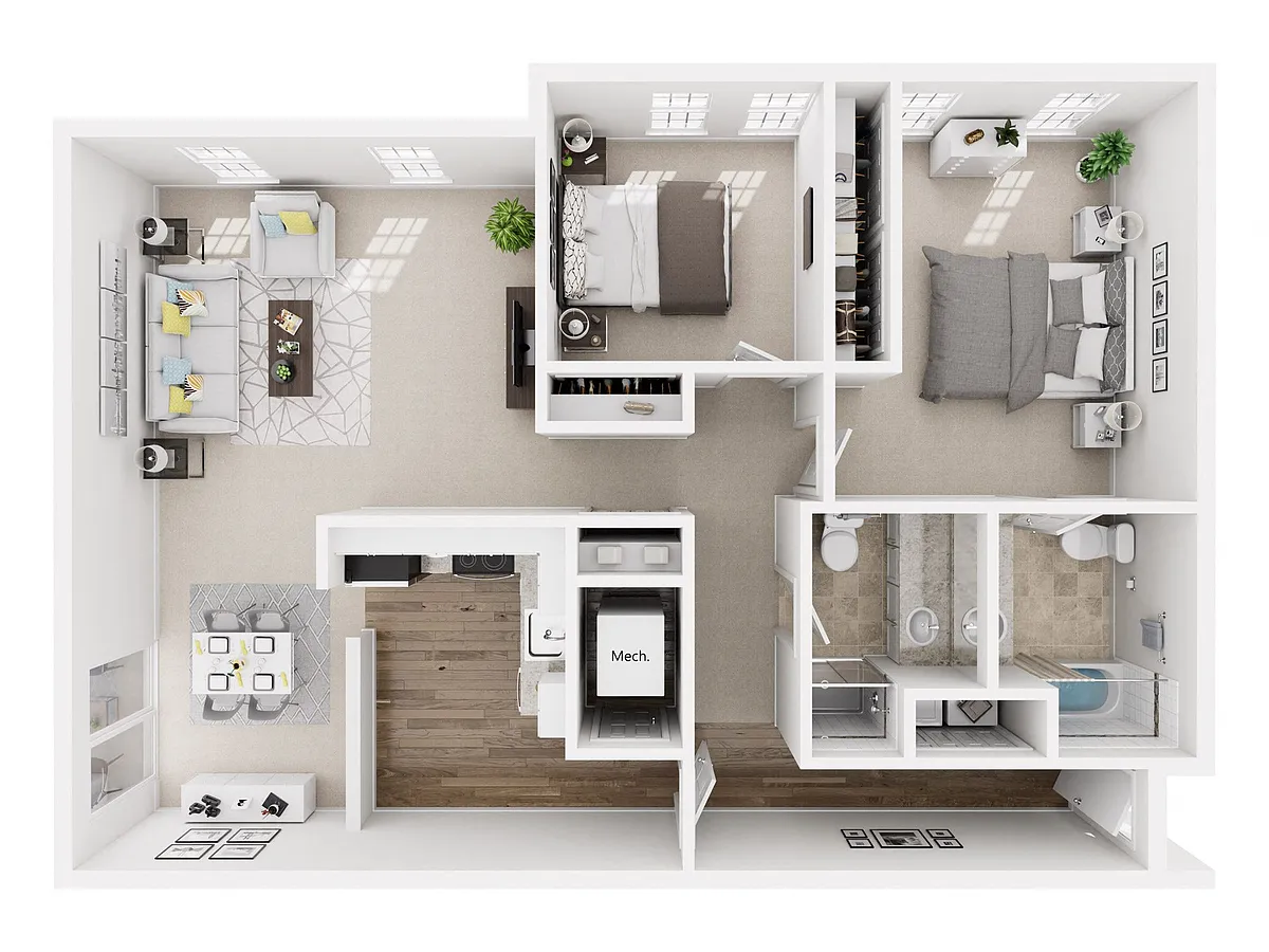 Floor plan The Dartmouth - 2nd Floor