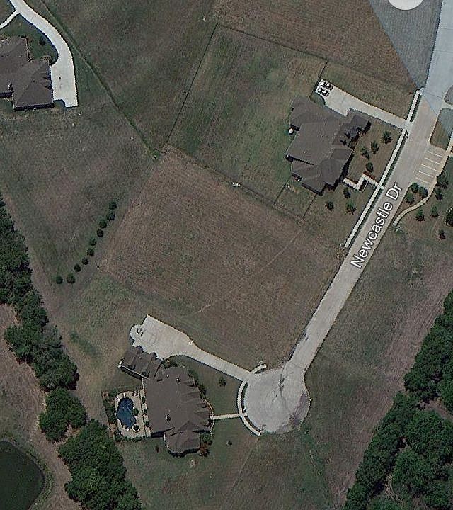 arial view of lot
