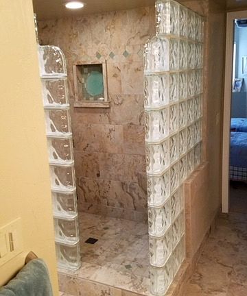 Master bathroom shower