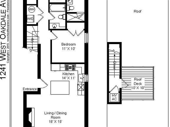 2nd image of 1241 W Oakdale Ave #3X